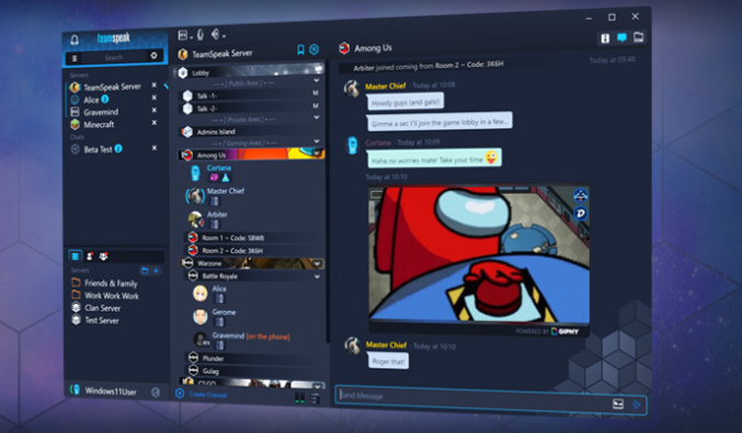 语音软件teamspeak