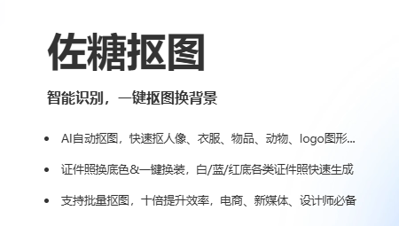 佐糖抠图免费版