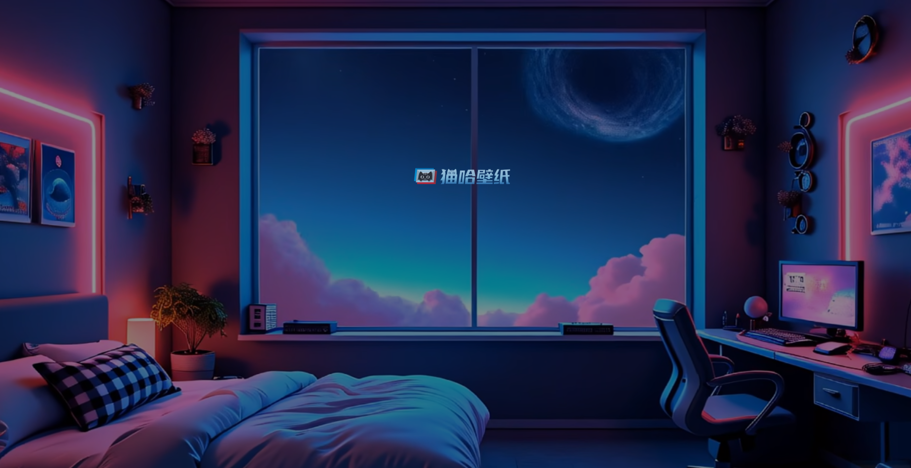 猫哈壁纸