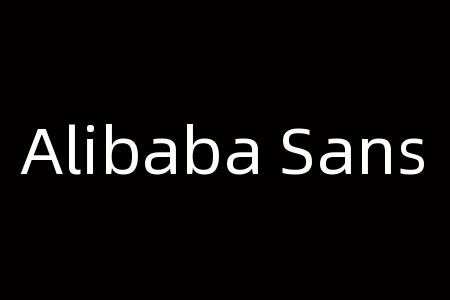 AlibabaSans字体