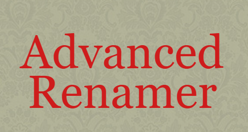 Advanced Renamer