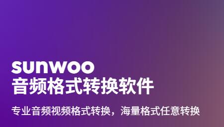 sunwoo音频格式转换器