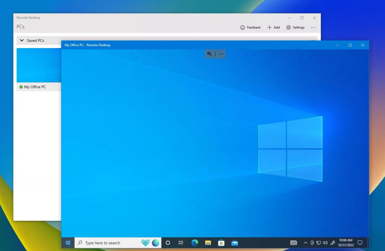 microsoft remote desktop