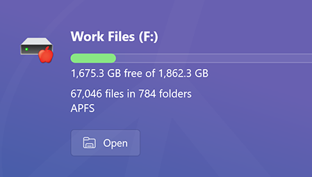 MacDrive软件