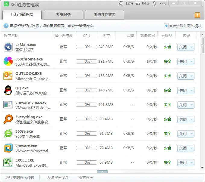 360任务管理器独立版