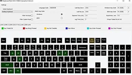 PassMark KeyboardTest绿色