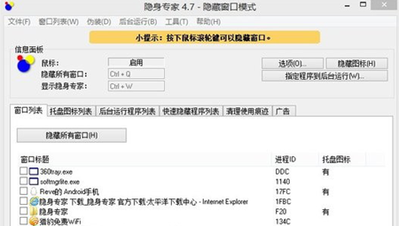 隐身专家(HideDragon)