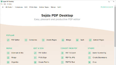 Sejda PDF