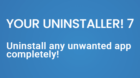 your uninstaller
