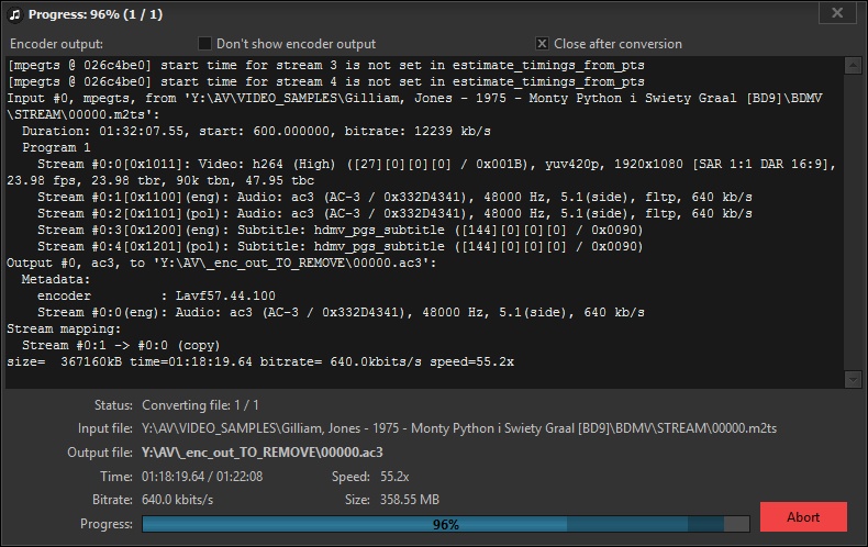 Pazera Free Audio Extractor中文版