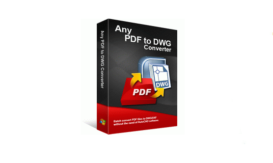 Any PDF to DWG Converter中文版