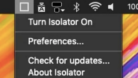 Isolator